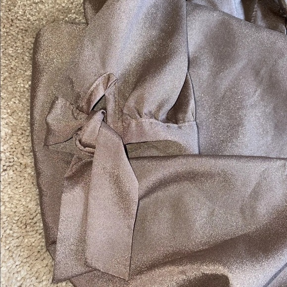 Charming Charlie small taupe shirt - Picture 5 of 5